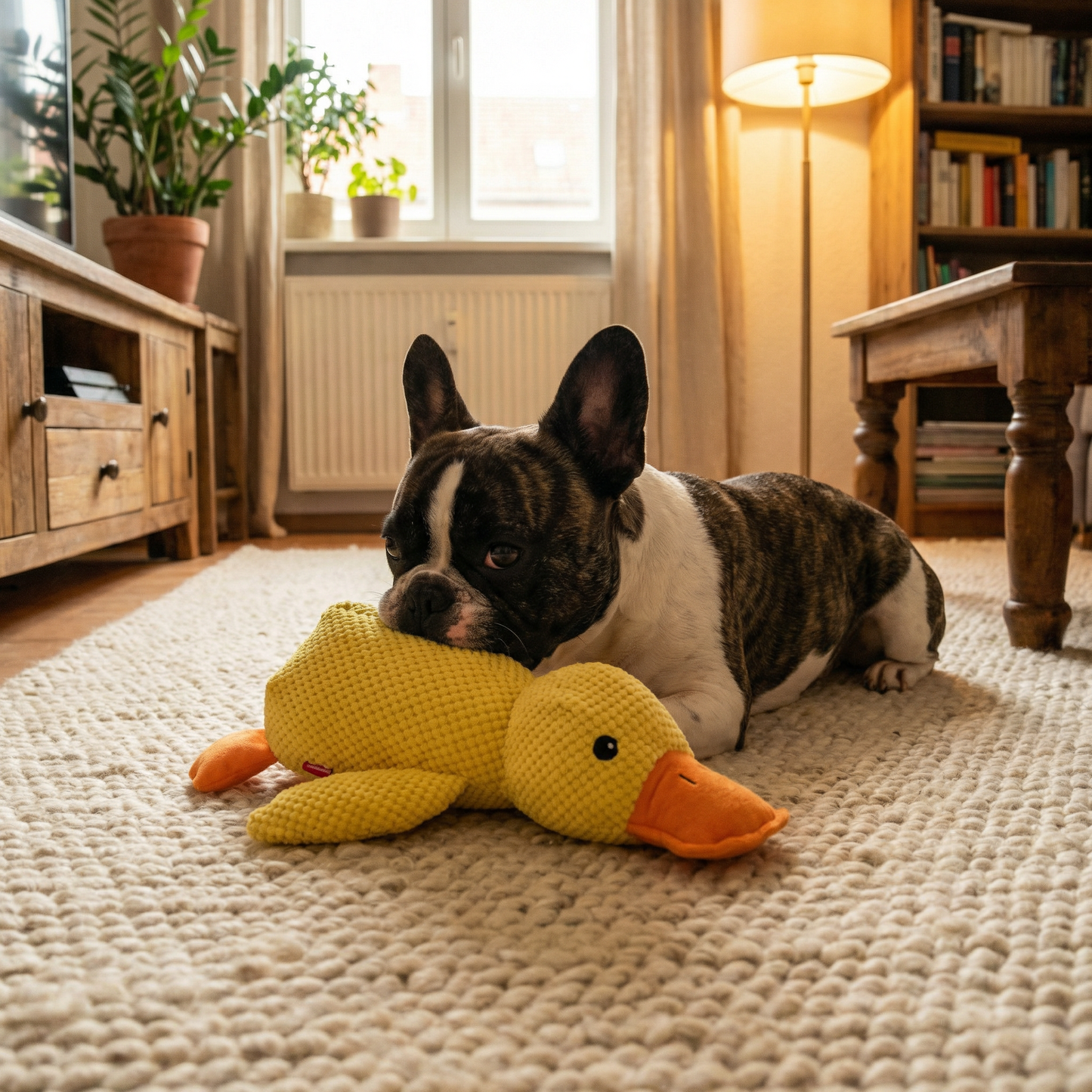 Emotionale Unterstützungs-Ente - Gegen Trennungsangst